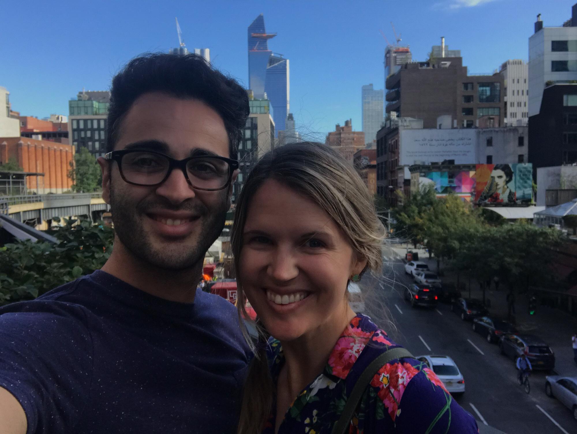 In New York City to celebrate my cousin Lysee's wedding! We were on our way home from an incredible vacation to Italy, Switzerland, Maine, and New York.