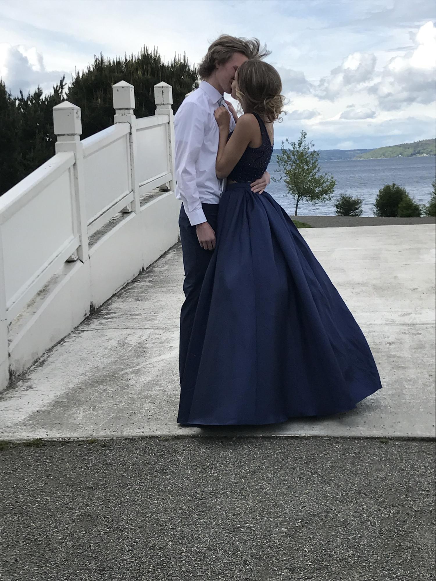 Becca’s senior prom.