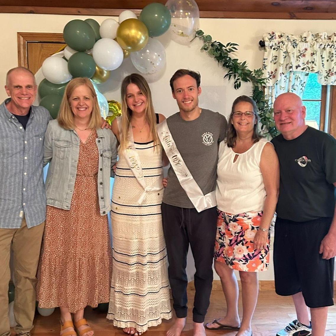 Our families got to meet for the first time!