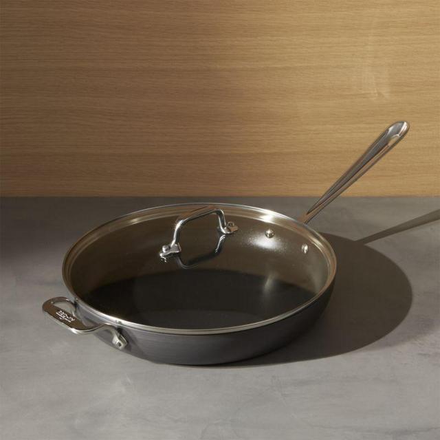 All-Clad ® HA1 Hard-Anodized Non-Stick 12" Fry Pan with Lid