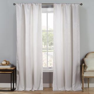 Quincy Room Darkening Pole Top Curtain Panel, Set of 2