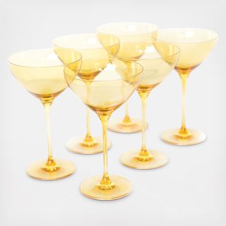 Estelle Martini Glass, Set of 6