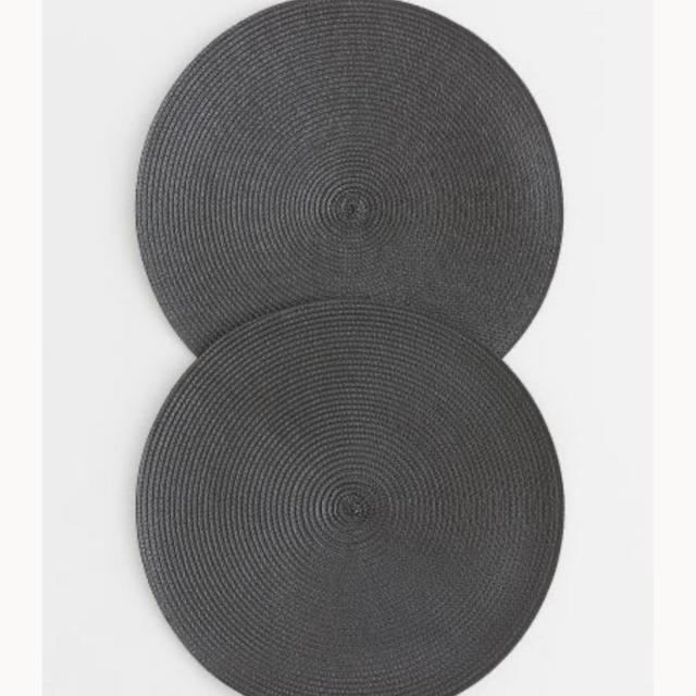 2-pack Round Placemats