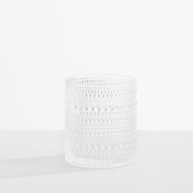 Jupiter Hobnail Short Drinking Glass, 10 oz., Single - Clear