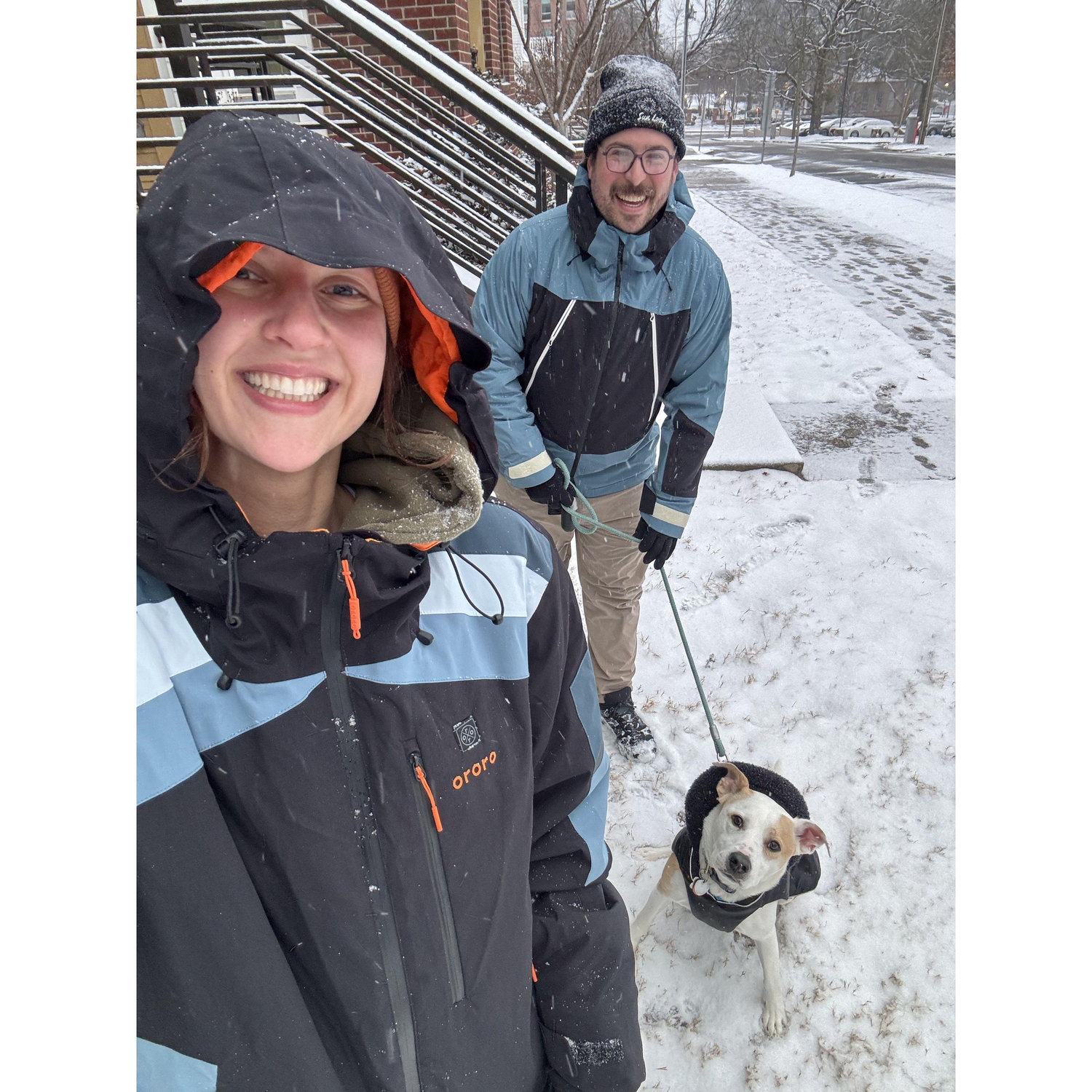 Our first snowstorm in Raleigh! - February 2025