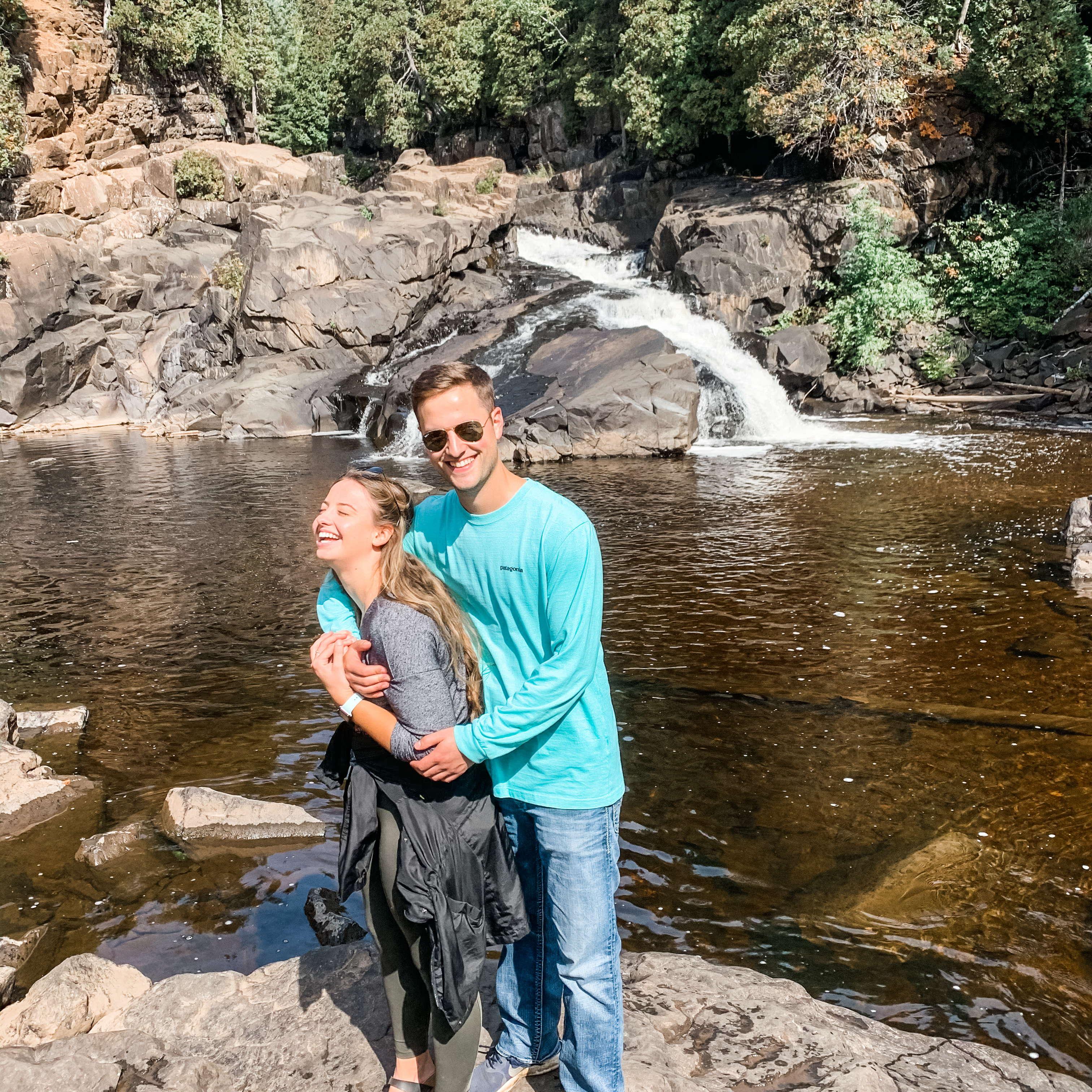 One of our multiple hiking trips in the Duluth area 