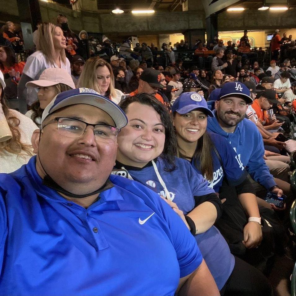 How Alejandra got that first 'I love you' -  Dodgers playoffs game, Oct 2021 with Wes and Nicole!