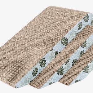 FRISCO Nesting Cat Scratcher Toy with Catnip, Tropical Paradise