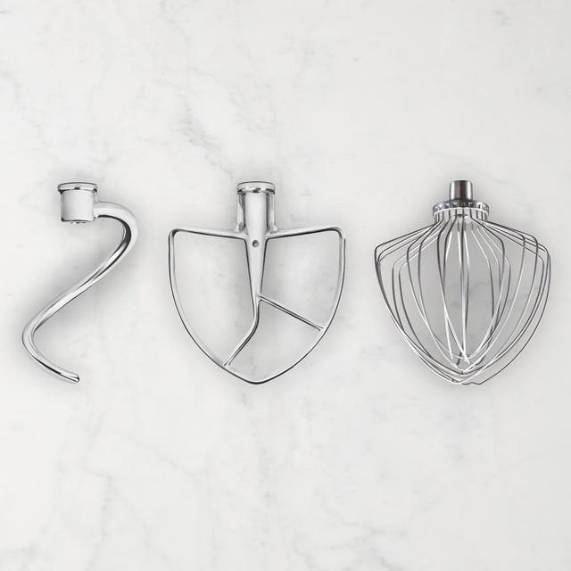 KitchenAid® Stainless-Steel 3 Piece Accessory Set for Bowl-Lift Stand Mixer