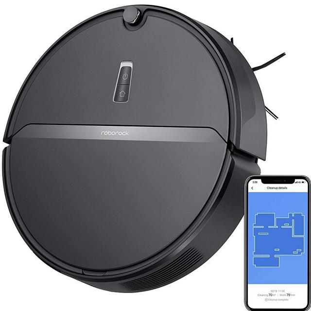 Roborock E4 Robot Vacuum Cleaner, Internal Route Plan with 2000Pa Strong Suction, 150min Runtime, Carpet Boost, APP Total Control, Ideal for Pets and Larger Home