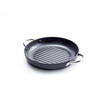 GreenPan Madison 11" Round Grillpan with Handles
