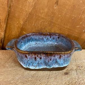 Bake Dish (Blues on Brown/ Small)