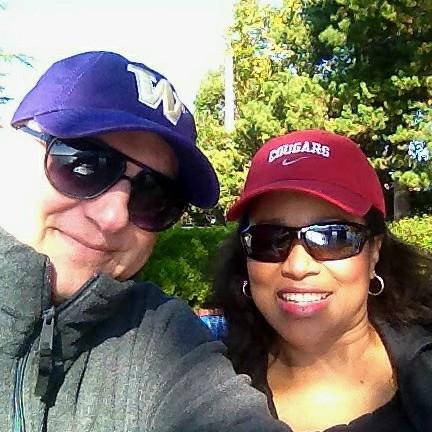 October 20th 2013 – First date 9/28/13, thanks eHarmony! Two weeks later commutes end. Dawn & Brad living together. Happy couple at Starbucks for breakfast often followed by walk along the Columbia.