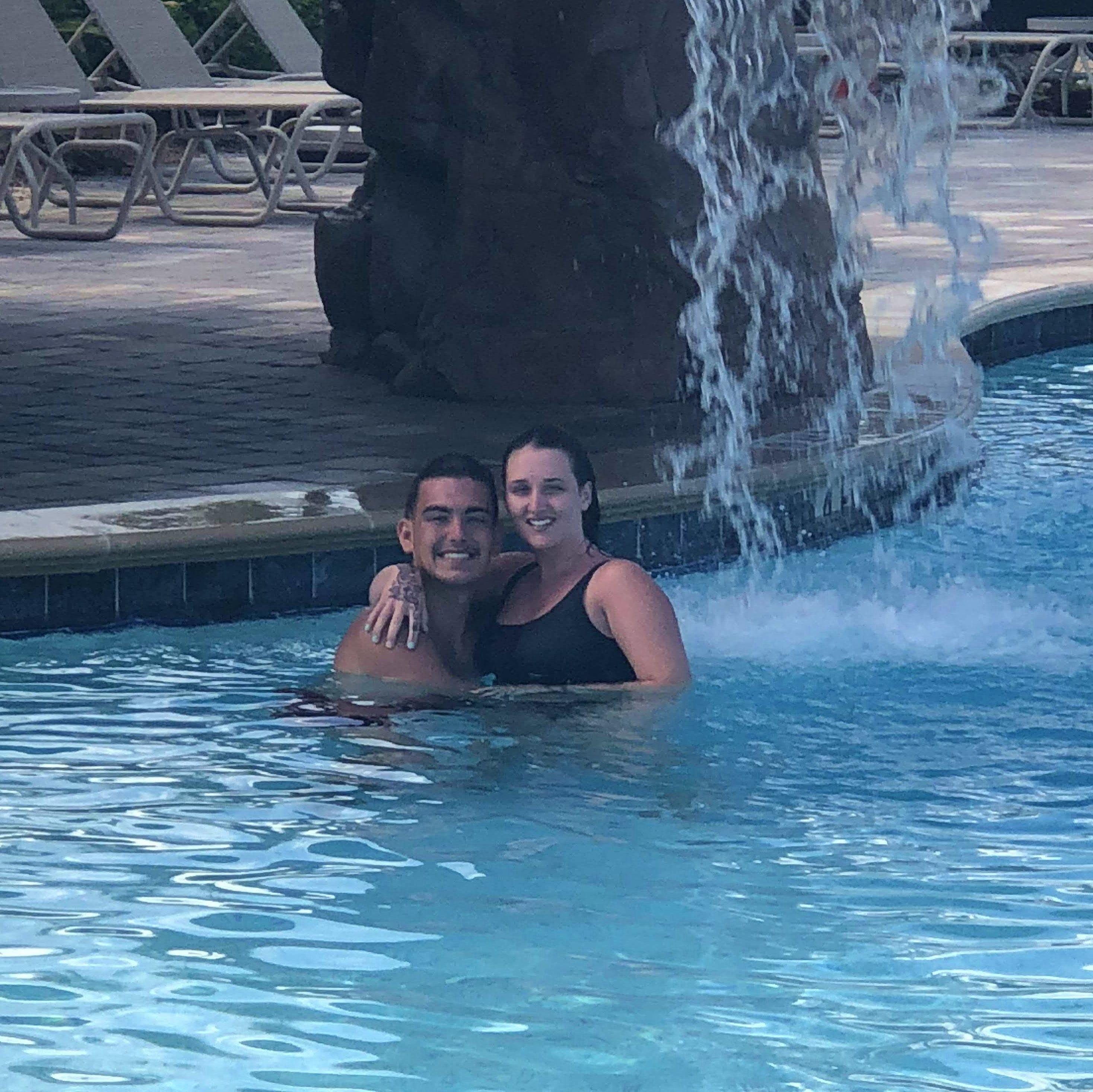 First beach vacation together with Devin's family in Fort Meyers, Florida - August 11, 2018