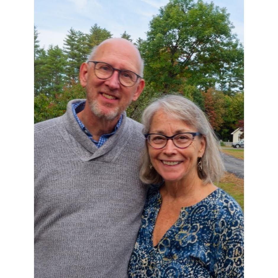 At a party, enjoying friends and each other