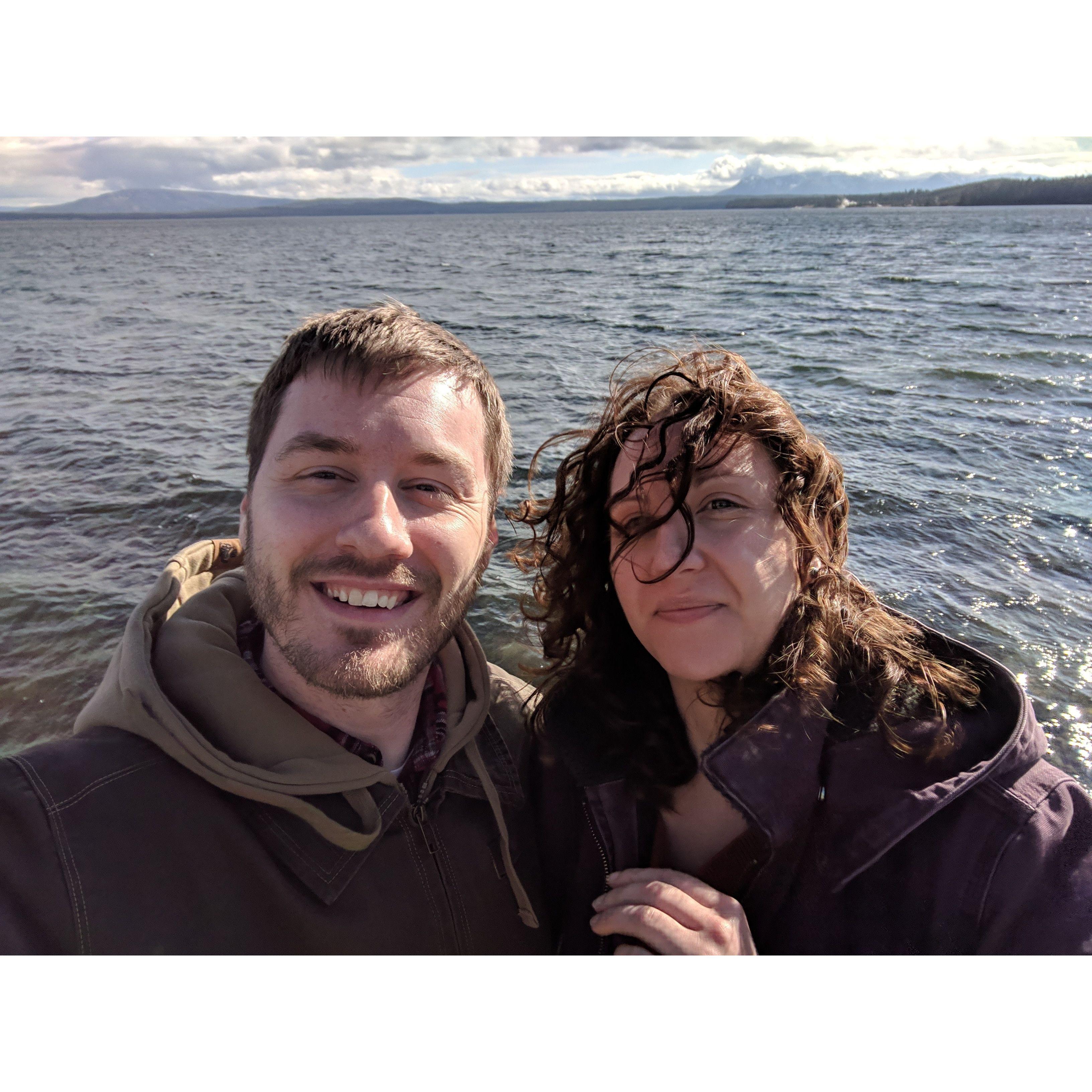 Taking a boat ride in Coeur d'Alene, Idaho