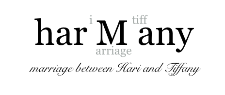 The Wedding Website of Tiffany Sun and Hari Dutta