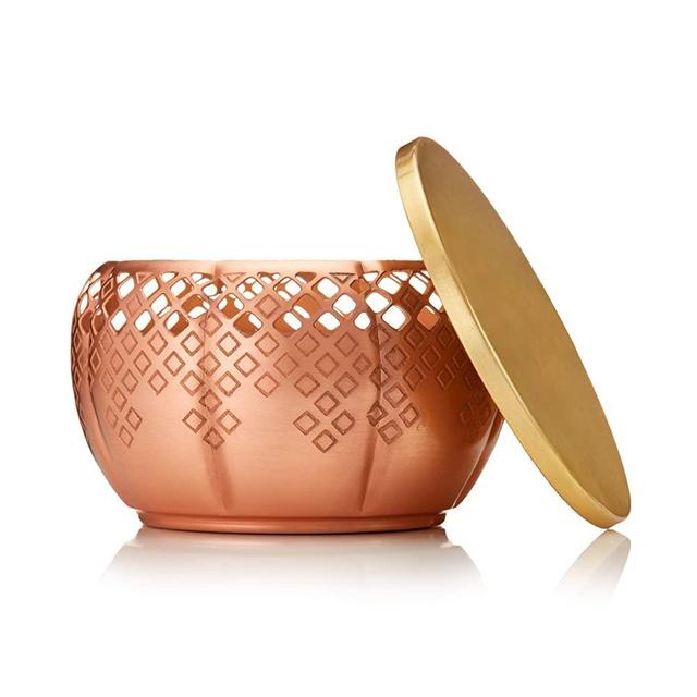 Thymes Copper Candle - 9 Oz - Heirlum Pumpkin