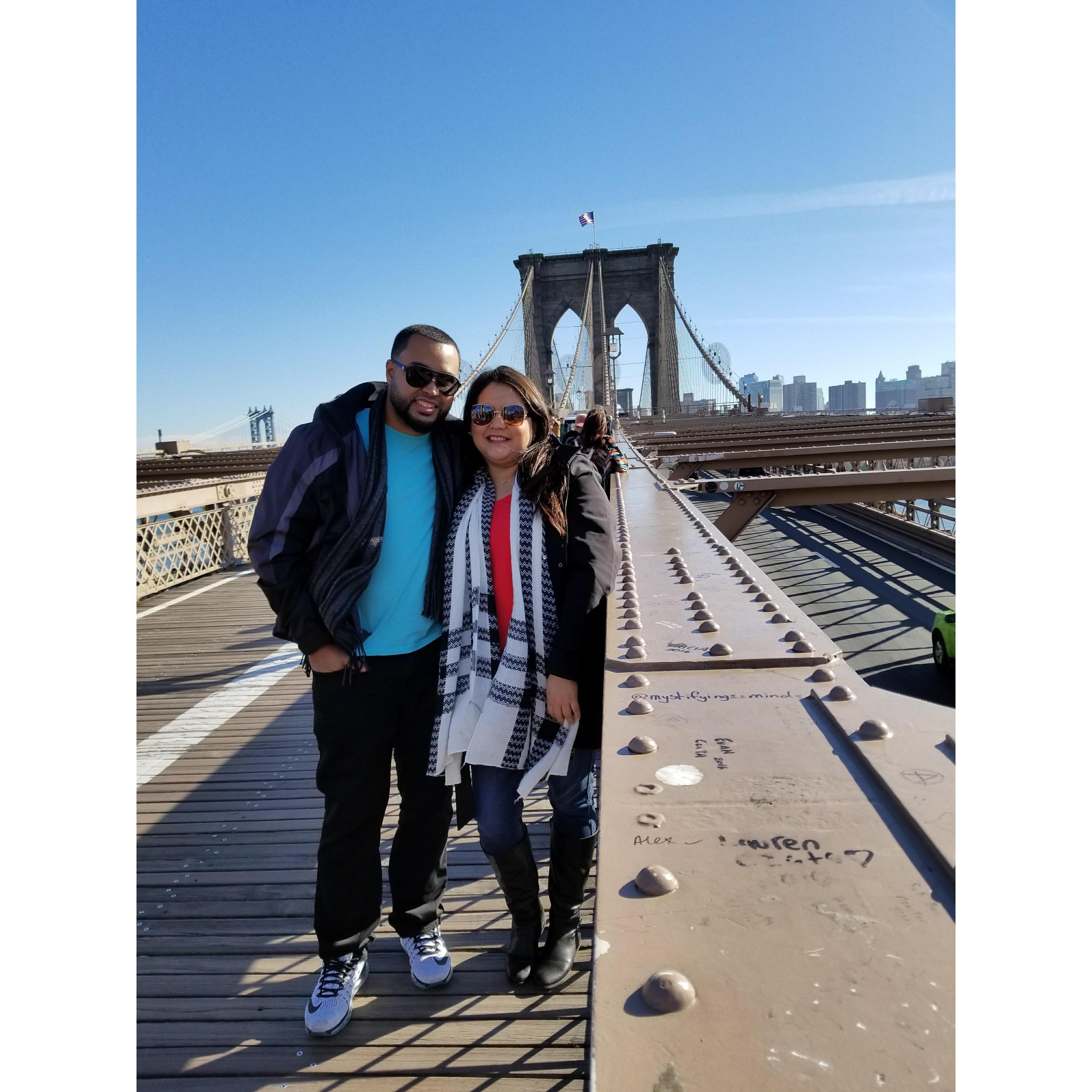 Our first New York trip together (2016)