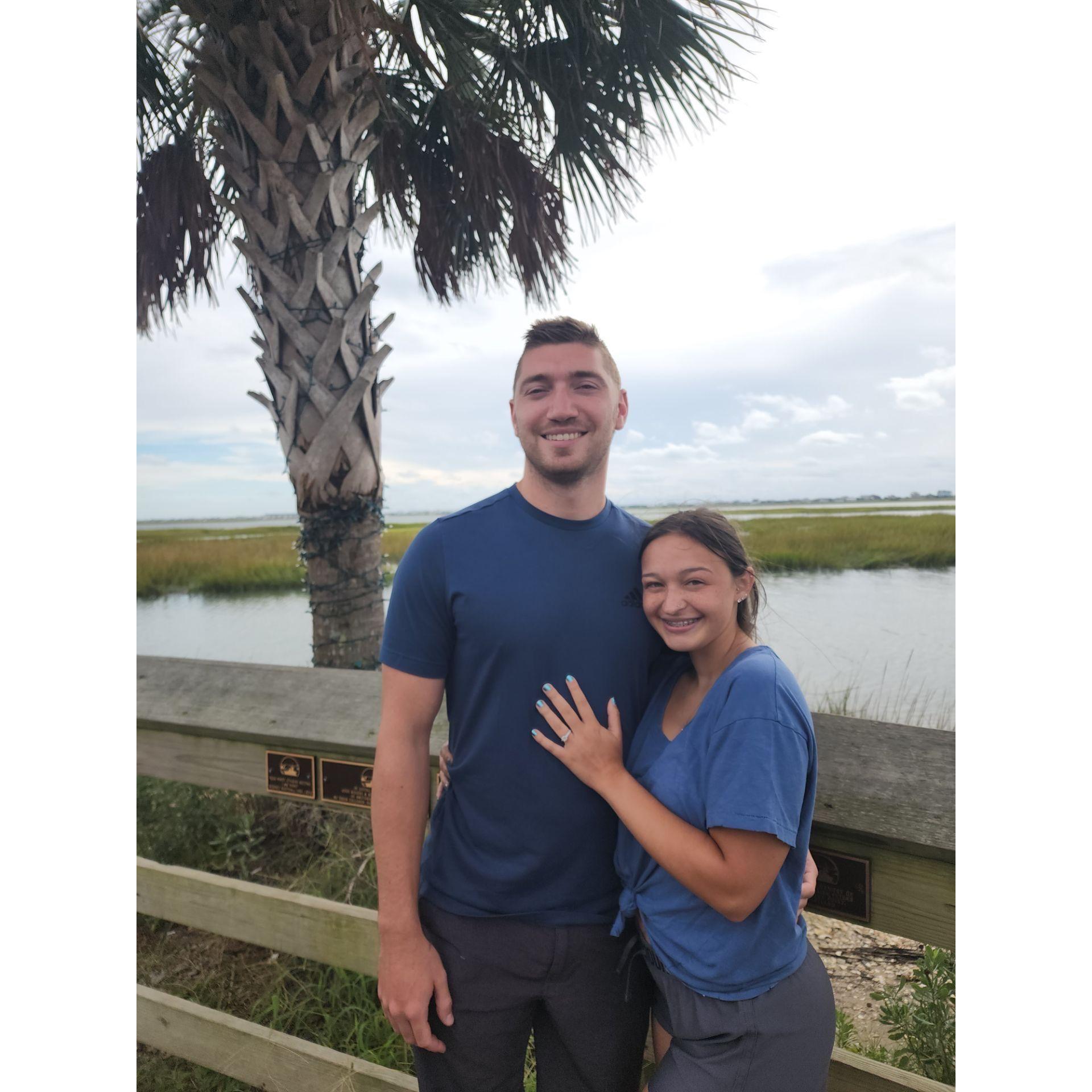 Our second beach trip together. Marc proposed during this trip! Summer 2022