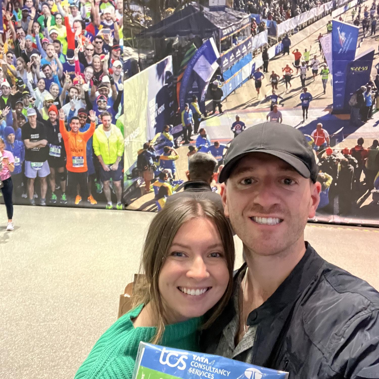 NYC Marathon Expo 2022 - our first marathon together!
