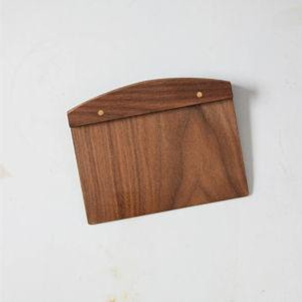 Walnut Bench Scraper
