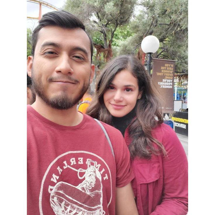 The first amusement park date with had, Six Flags Magic Mountain, October 2019.
