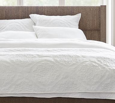 Medallion Washed Cotton Quilt - Queen
