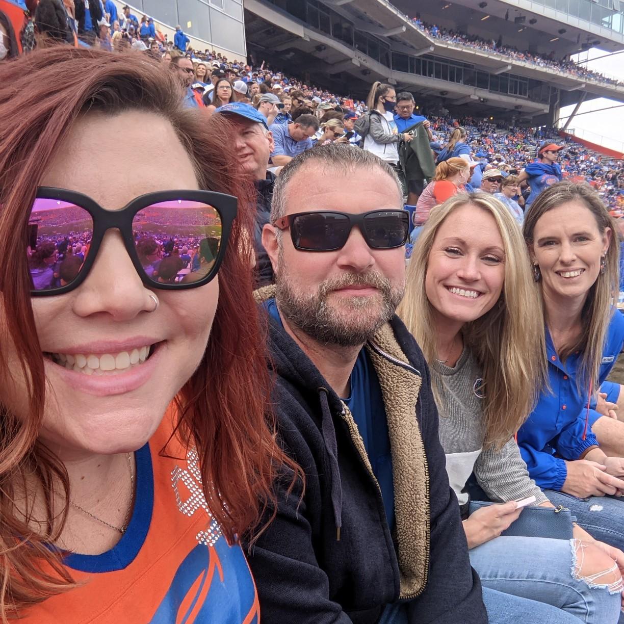 Dan's first gator game