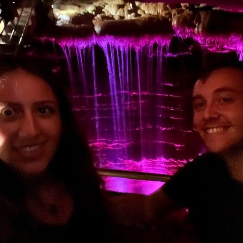 We went down in a cave at Silver Dollar City