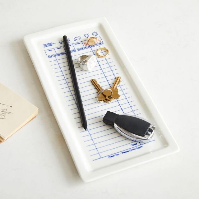 Fishs Eddy Guest Check Tray