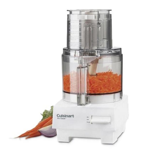 Cuisinart 7 Cup Food Processor, 600-Watt Motor, White, DLC-10SYP1