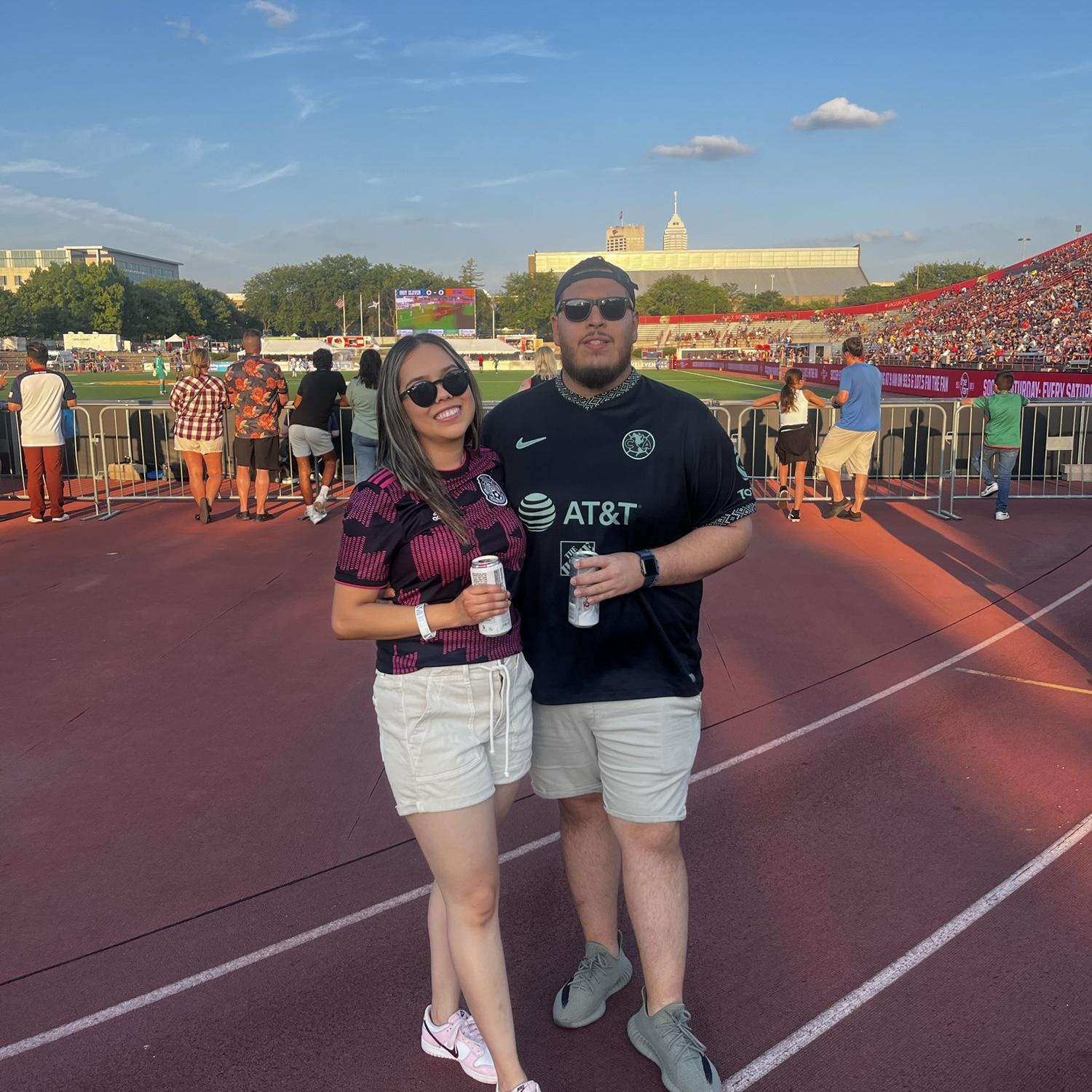 When Steph won “Campeona de la Comunidad” from the Indy Eleven! - Sept. 2023
