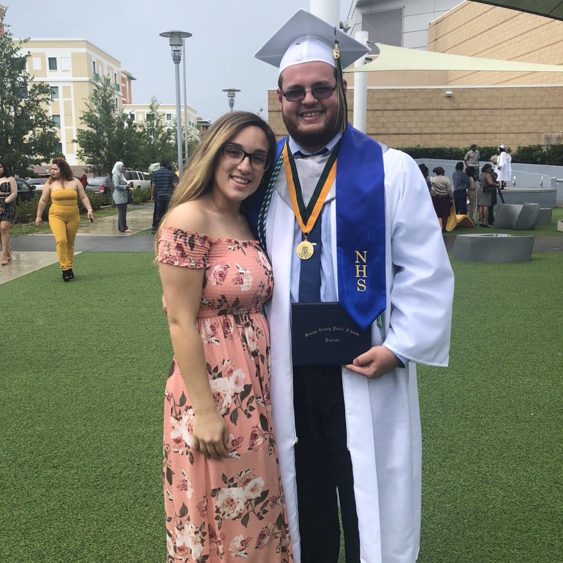 Chase's high school graduation in 2018!