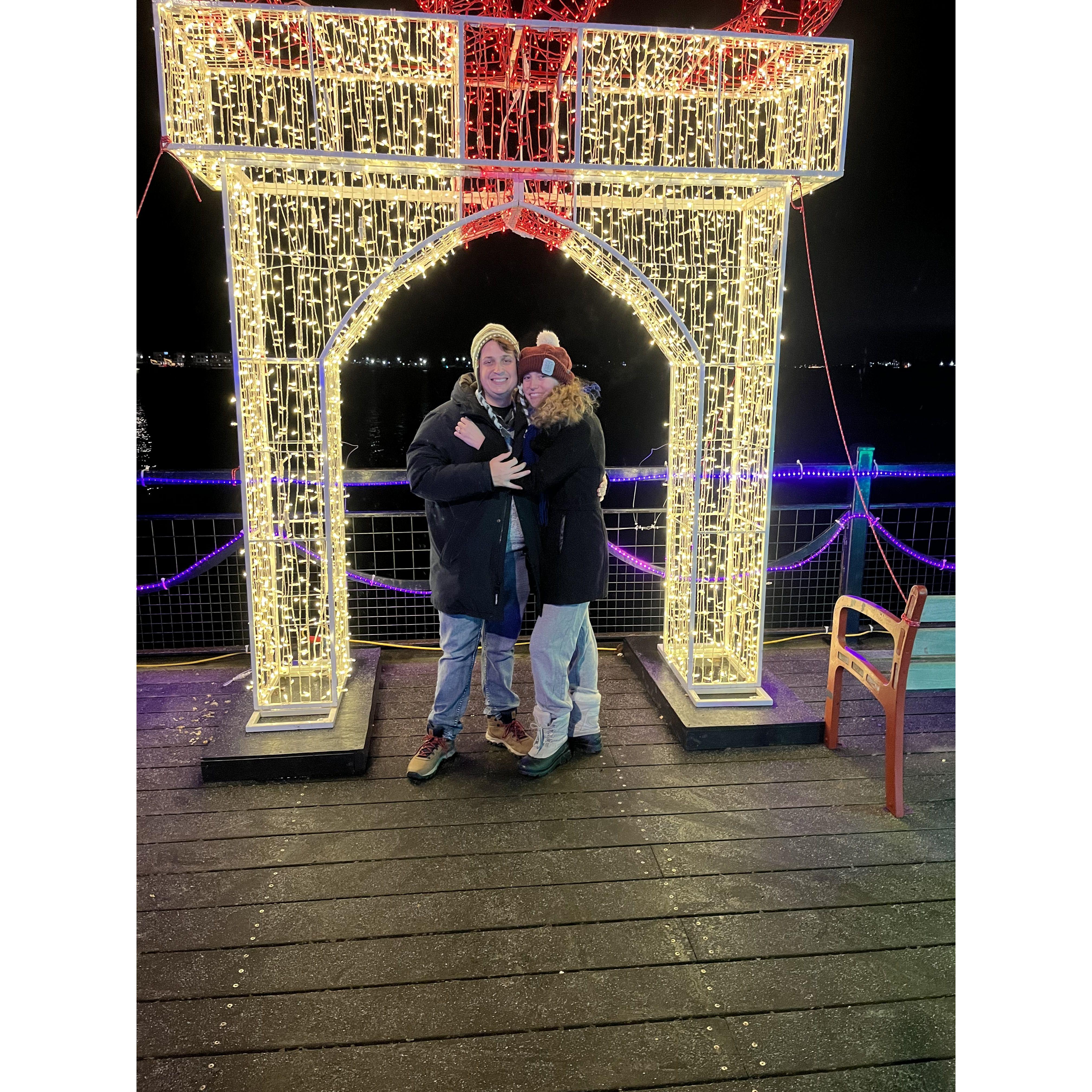 Bentleyville During Kyle's First Minnesota Winter!