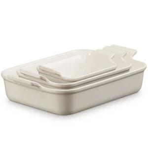 Heritage 3-Piece Rectangular Baking Dish Set