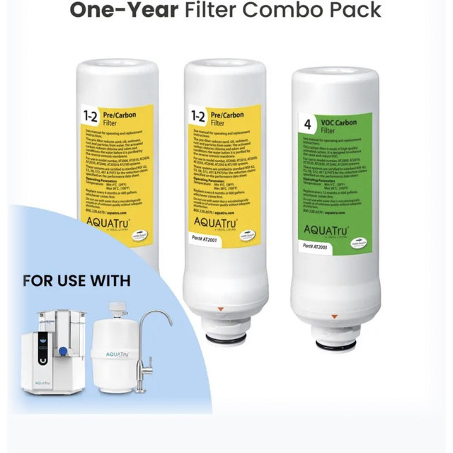 One-Year filter combo pack