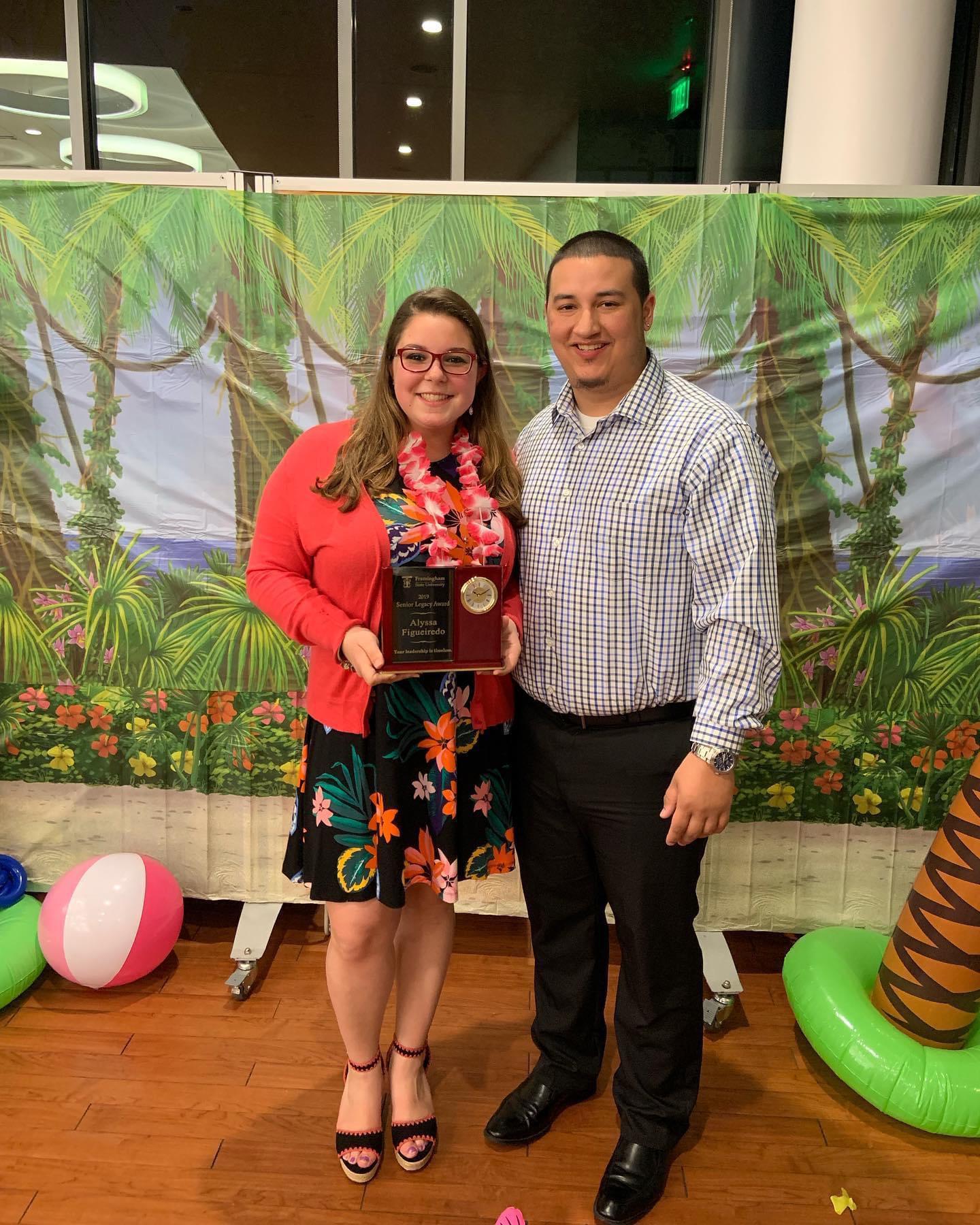 Student Leadership Award Ceremony (Alyssa was awarded the Senior Legacy Award) - May 2019