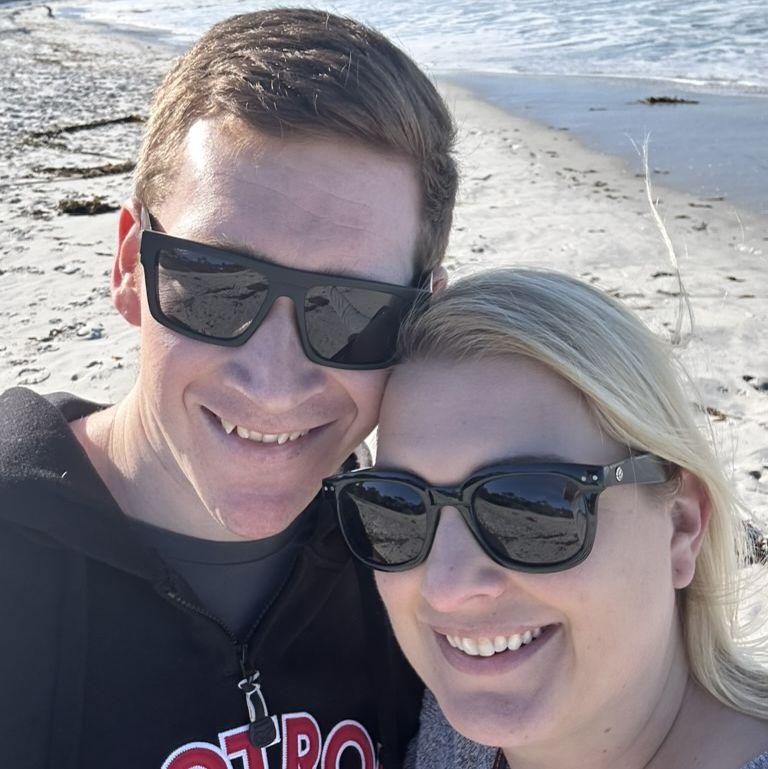 The beautiful beaches of Carmel! Thanks Kat and Tyler!