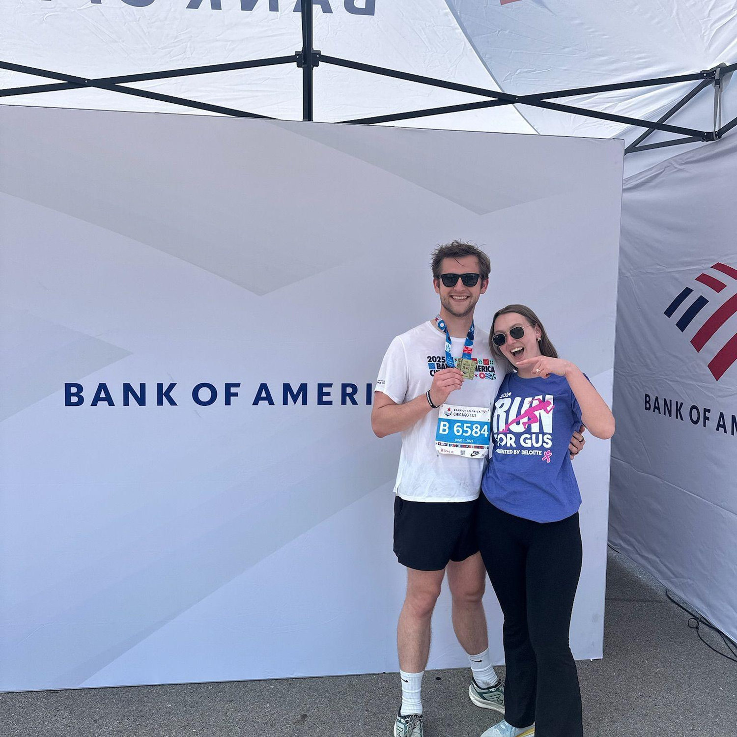 06/01/2025 - Ben's 1st half marathon.