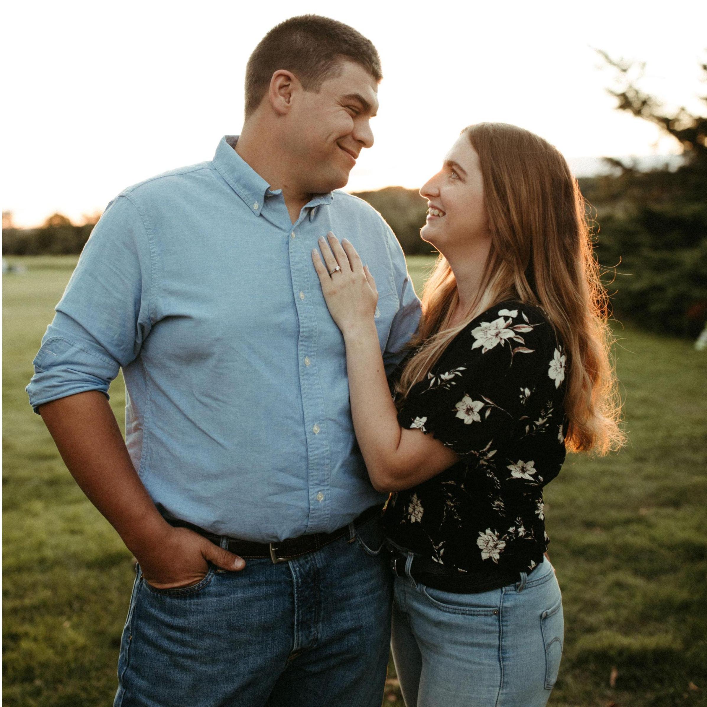 Engagement pictures, Par La Mer Photography