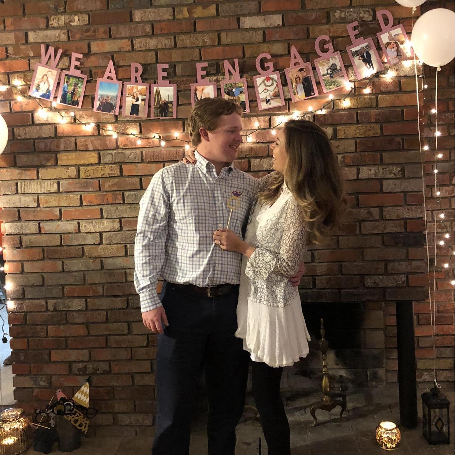 Our engagement party thrown by our wonderful friends!