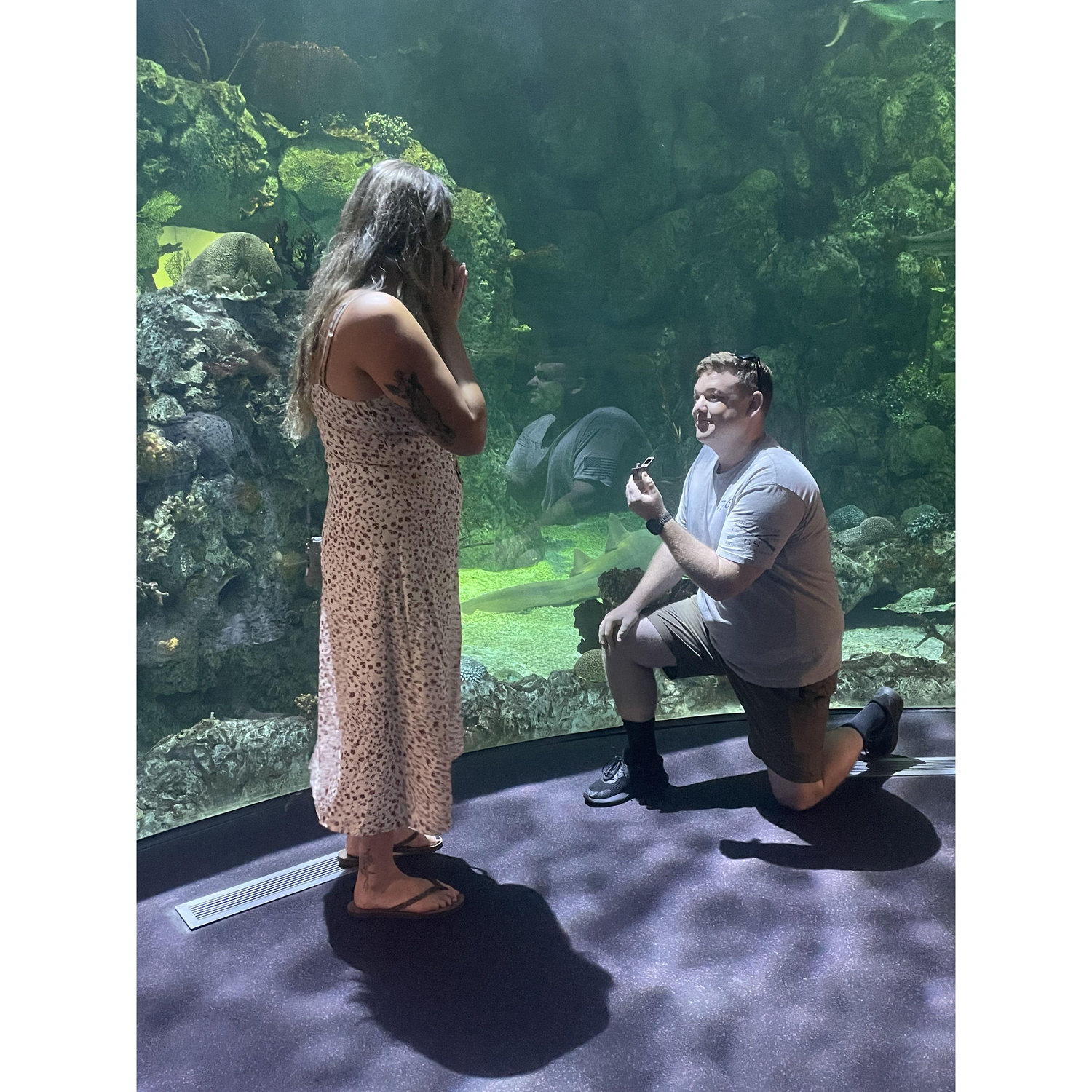 The moment I said "YES"