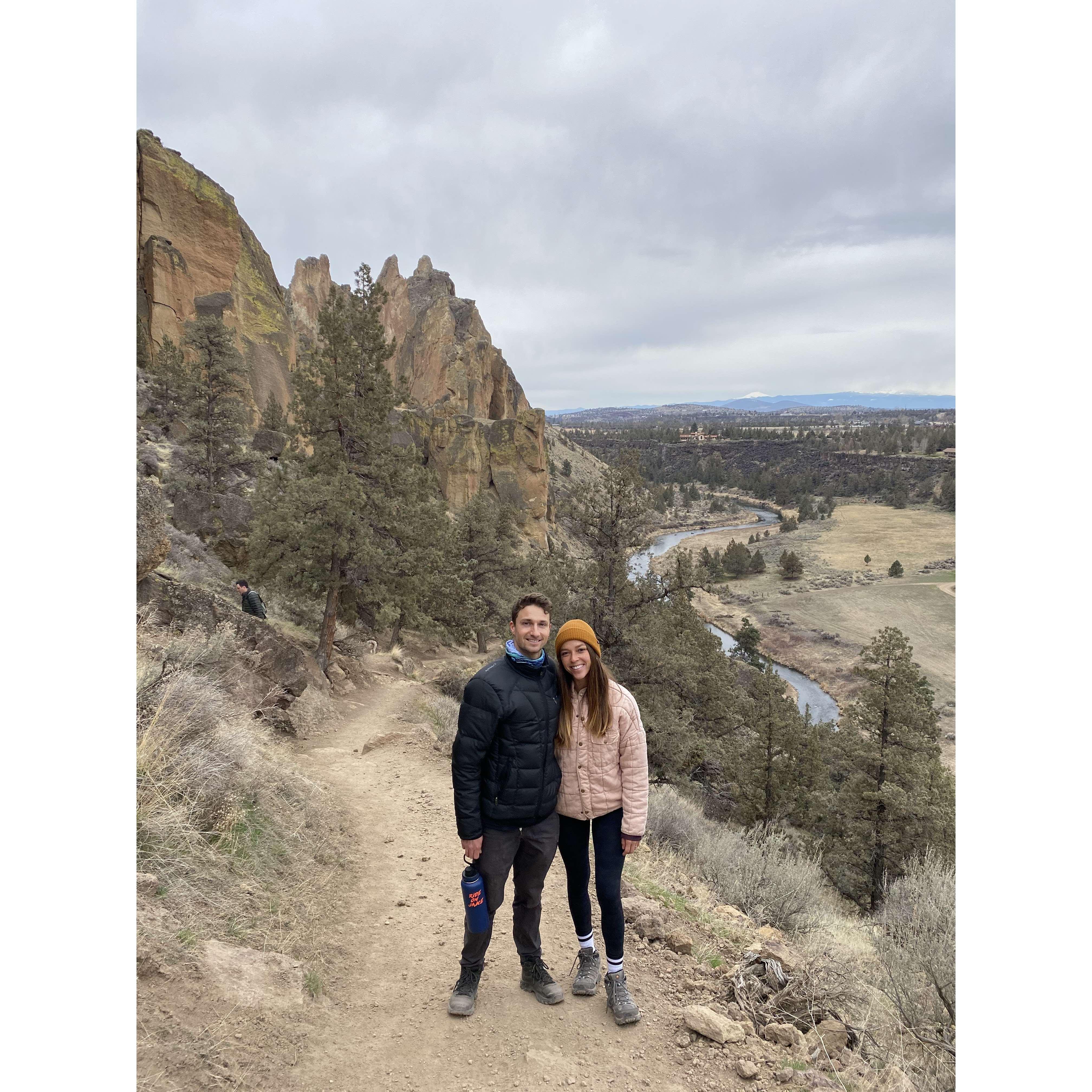 Smith Rock in Bend, OR.