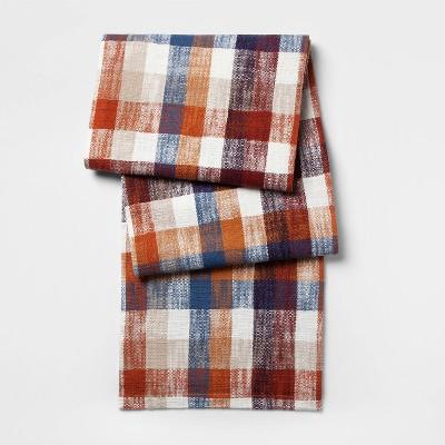 Multi Plaid Table Runner - Threshold™