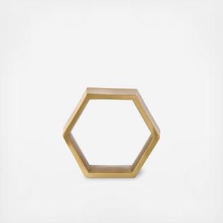Hexagon Napkin Rings, Set of 4