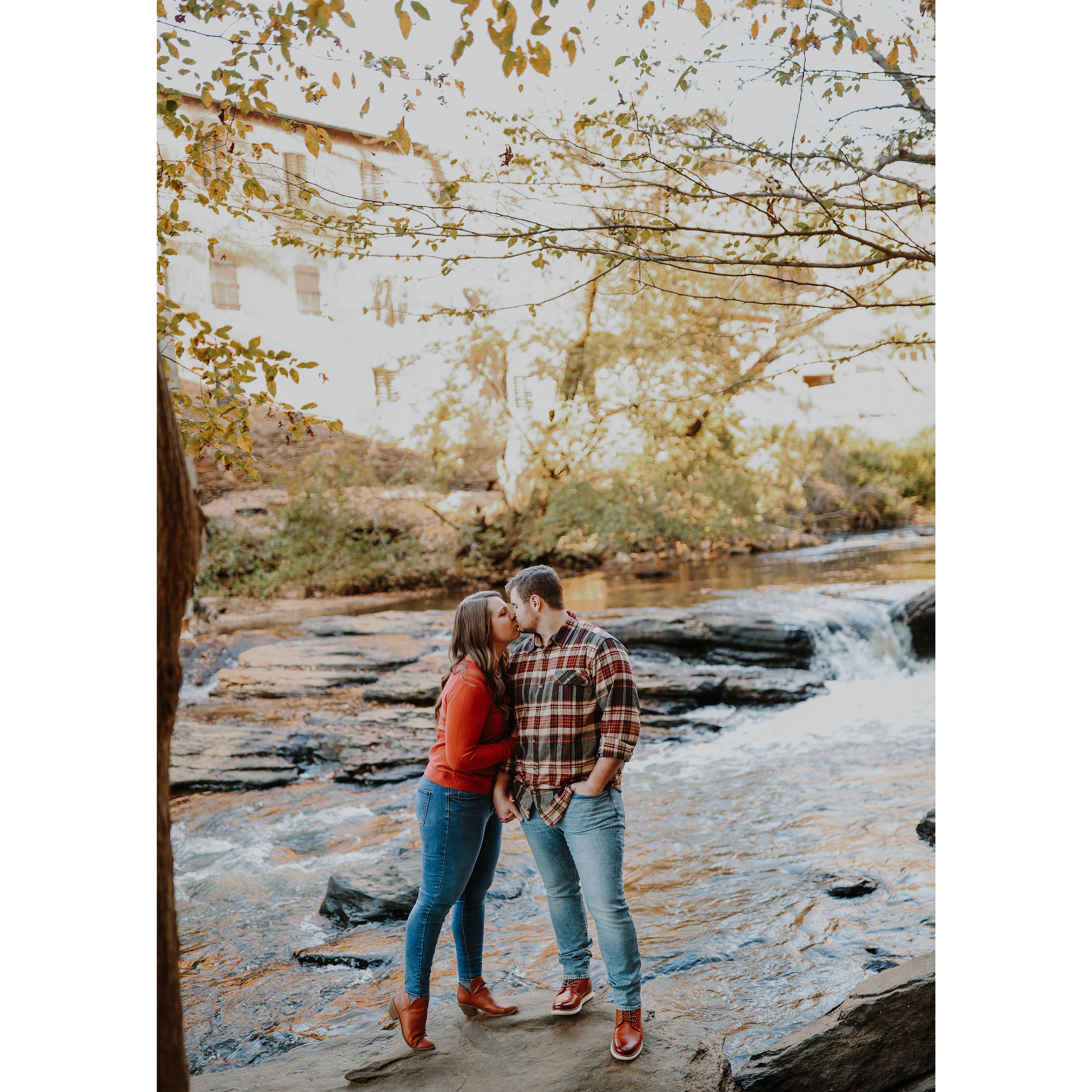 Some of our favorite photos from our engagement shoot.