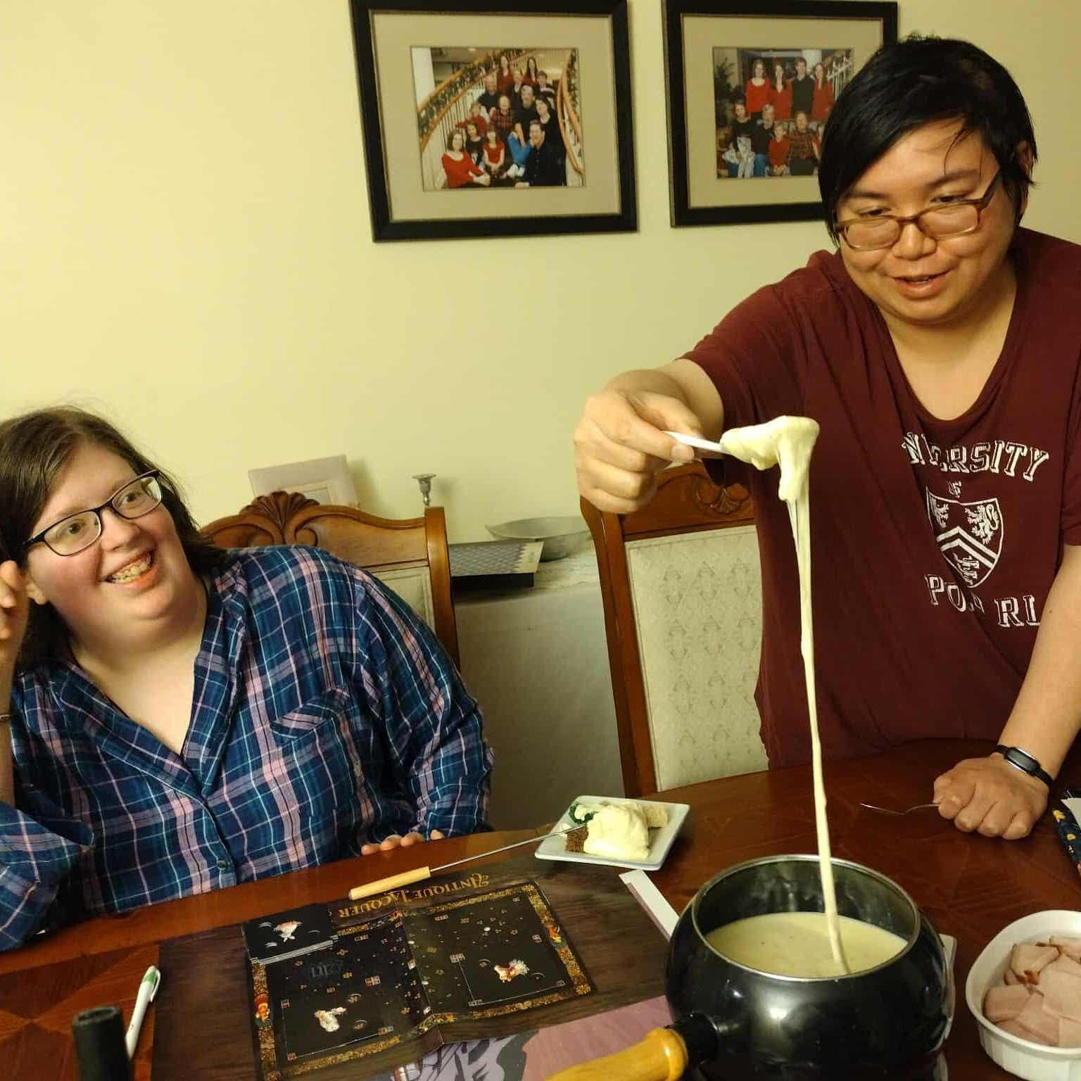 Fondue night!