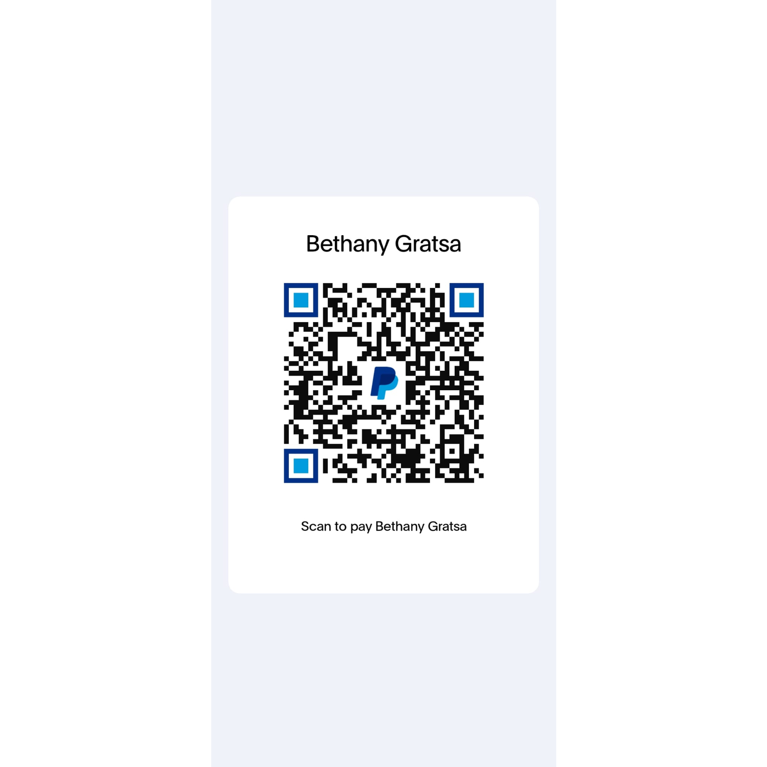 Your presence on our big day is all the gift we need. But if you are feeling generous, scan this code to contribute to our newlywed fund