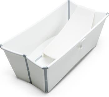 Flexi Bath® Foldable Baby Bath Tub with Temperature Plug & Infant Insert
